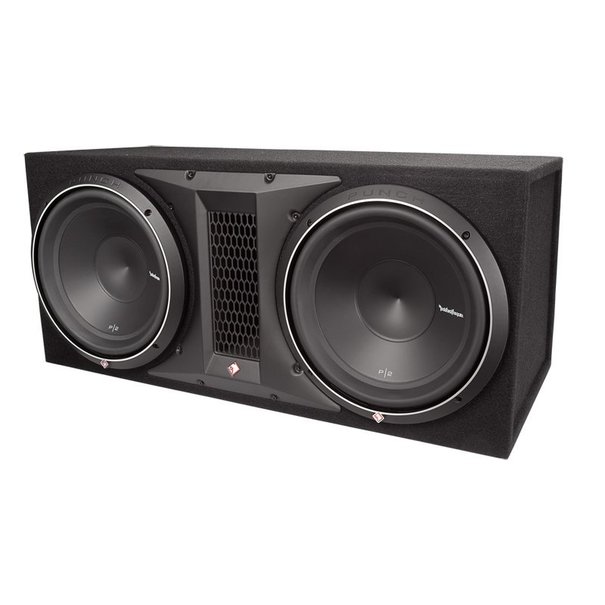 Rockford Rockford P2-2X12 - Dual-Bassreflexbox - 1600 Watt