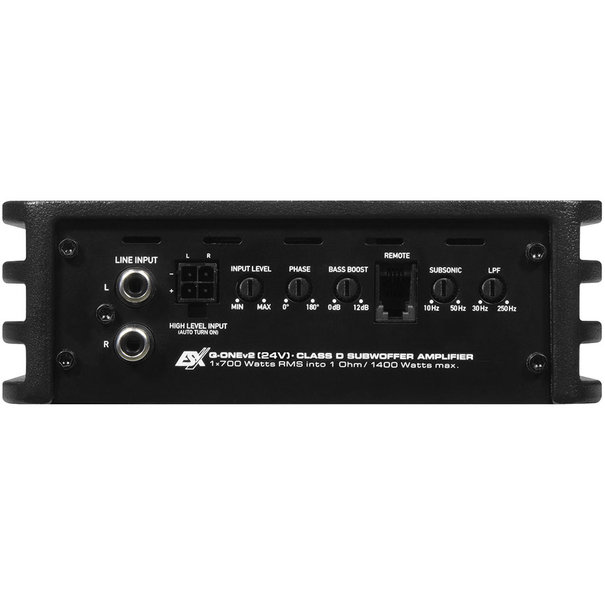 ESX ESX Q-ONE 24V - mono versterker - 1400 Watt