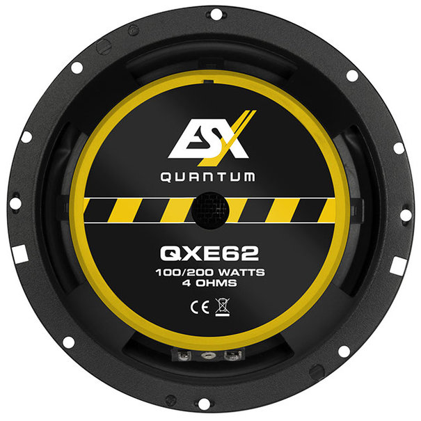 ESX ESX QXE62 - Coaxiale Speaker - 16.5 cm -  100 Watt RMS