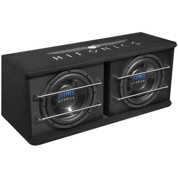 Hifonics  Hifonics TD-250R  - Dubbele Basreflexbehuizing - 2x10" - 800 Watt RMS