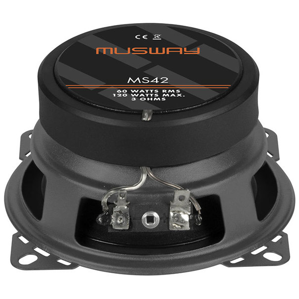 Musway Musway MS-42 - 2-Weg  Coax Systeem -  10 cm  - 120 Watt