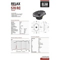 Blam Blam RELAX-570RC  - 2-Weg coaxiaal