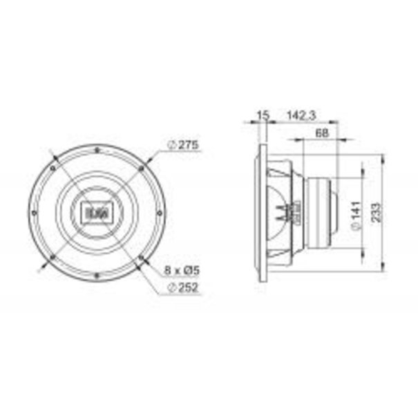 Blam Blam Relax R 10 DB - Subwoofer - 25 cm - 400 Watt max