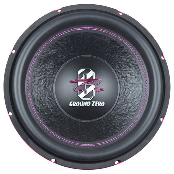 Ground Zero Ground Zero GZIW 12SPL PINK - Subwoofer - 1000 Watt