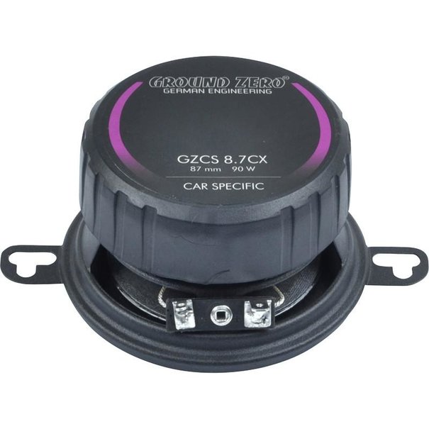 Ground Zero Ground Zero GZCS 8.7CX - Speakerset - 8.7 cm -  50 Watt RMS