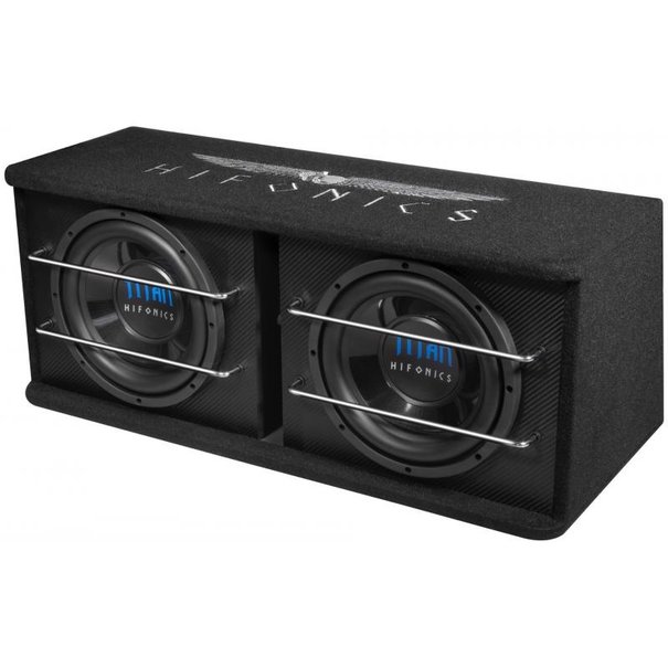 Hifonics  Hifonics TD-250R  - Dubbele Basreflexbehuizing - 2x10" - 800 Watt RMS