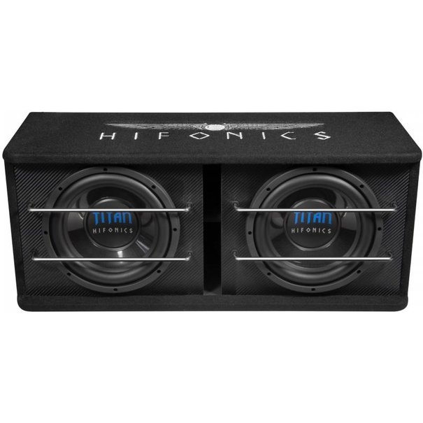 Hifonics  Hifonics TD-250R  - Dubbele Basreflexbehuizing - 2x10" - 800 Watt RMS