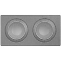 Musway Musway MR-206Q - Dual Bassreflex - 2x6.5" - 300 Watt RMS