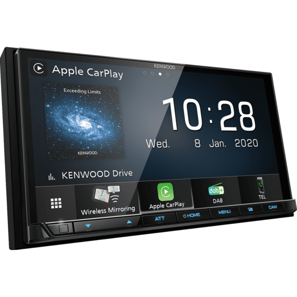 Kenwood Kenwood DMX8020DABS - Draadloos Apple Carplay - Android Auto - WiFi - Bluetooth