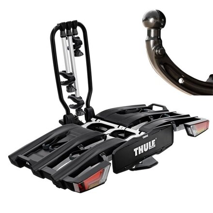 Thule Easyfold XT 966 -  Fix4Bike Trekhaak - 3x Ebike   -