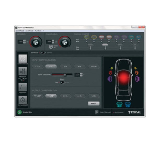 Focal Focal DSP8 - 8-kanaals Processor