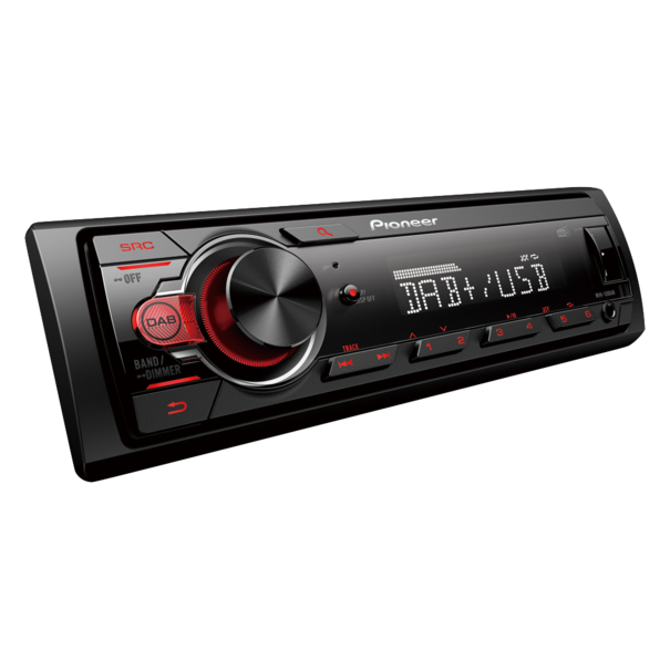 Pioneer Pioneer MVH-130DAB - 1 Din - Autoradio - DAB/DAB+ -  USB - Android