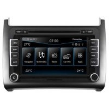 ESX VN720-VO-P6C - Navigatiesysteem met touchscreen voor Volkswagen Polo