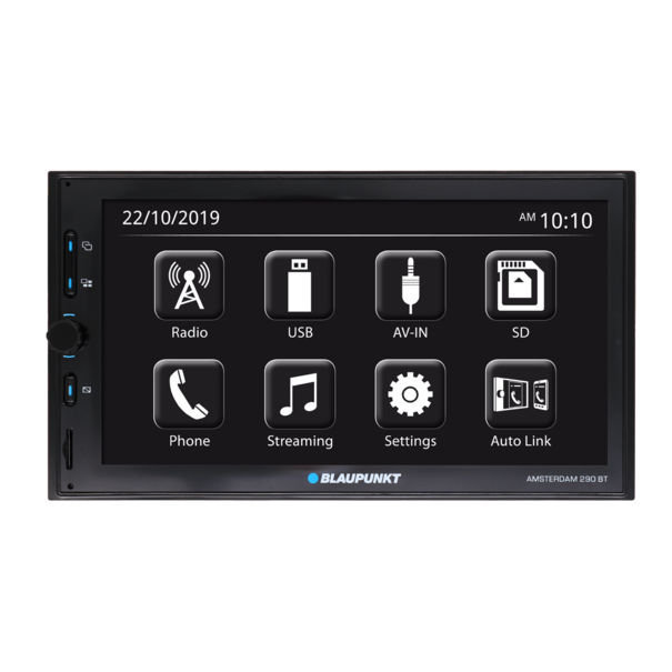 Blaupunkt Blaupunkt Amsterdam 290 BT - Bluetooth - 6.75” Touch Display