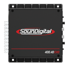 Sounddigital SD400.4D EVO 2 - 4-kanaals versterker