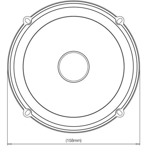 JBL JBL Club 6500C  - Autospeaker 2 Weg -   16.5cm - 180 Watt