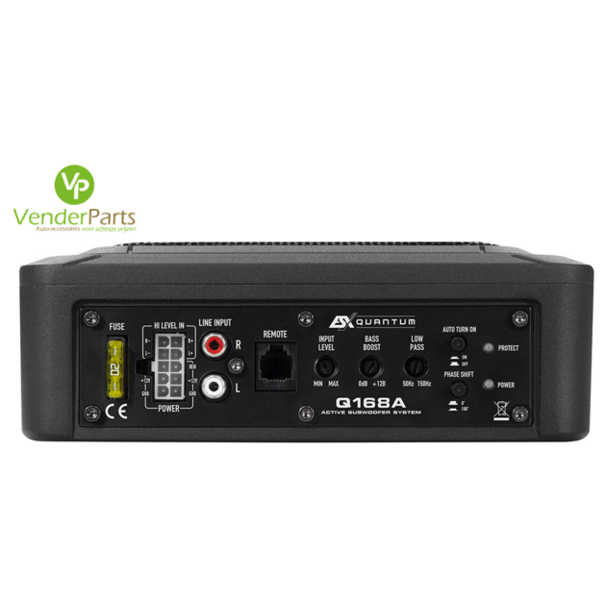 ESX ESX Q168A -  15 x 20 cm - Actief subwoofersysteem -  200 Watt