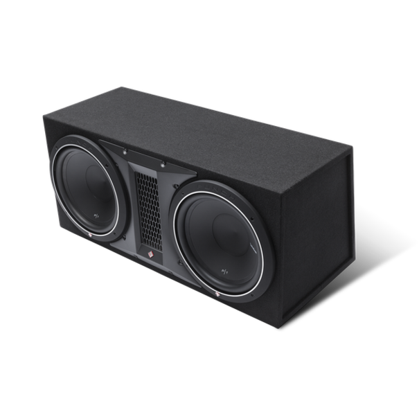 Rockford Rockford P1-2X12 - Subwoofer in kist - 500 Watt RMS