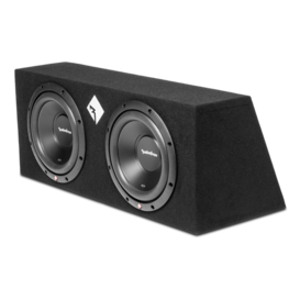 Rockford R2-2X10 - Subwoofer in kist - 500 Watt RMS