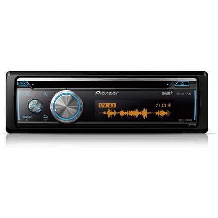 Pioneer DEH-X8700DABAN - Autoradio - DAB -  CD -  Aux -  Bluetooth - USB - Enkel Din