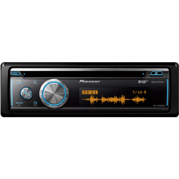 Pioneer Pioneer DEH-X8700DABAN - Autoradio - DAB -  CD -  Aux -  Bluetooth - USB - Enkel Din