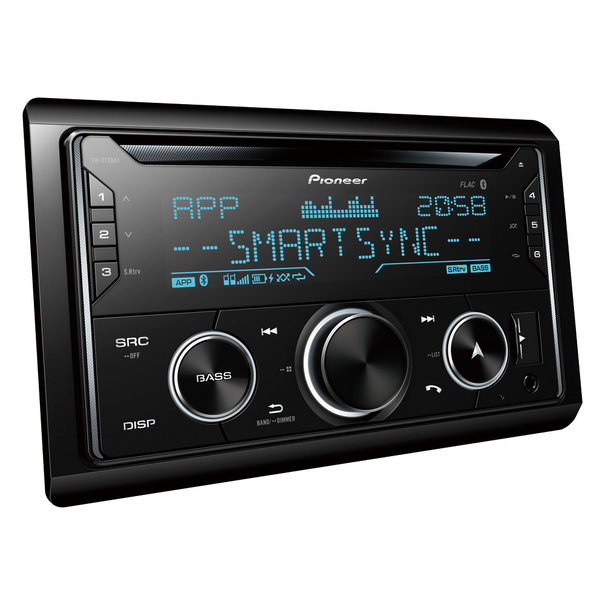 Pioneer Pioneer FH-S720BT-PH - Autoradio - 2 Din - Bluetooth - 4x50 Watt - 12 Volt