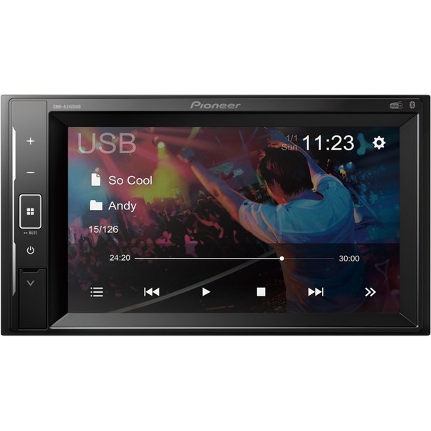 Pioneer Pioneer DMH-A240DABAN - Multimedia Autoradio -  Dubbel Din - Bluetooth - DAB