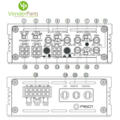 Axton Axton A601 Versterker -  Digital Power Amplifier -  6x 100 Watt