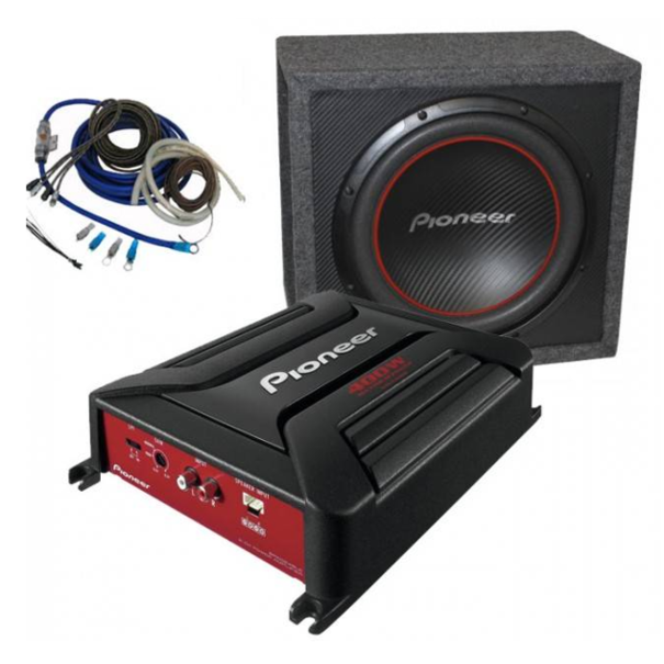 Pioneer Pioneer GXT-3604B - Subwooferpakket - 1300 Watt