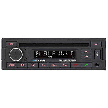 Blaupunkt Barcelona / Essen 200 DAB BT - Autoradio - RDS en DAB+ tuner - 4x40 Watt Max