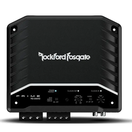 Rockford R2-200X2 - 2 Kanaals versterker - 2x 50Watt RMS