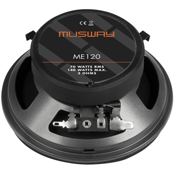 Musway Musway 2-Weg Coaxsysteem - ME-120 - 140Watt - 12 cm