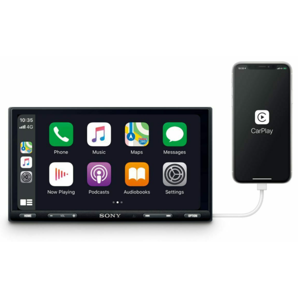 Sony Sony XAV-AX5650D -  2-DIN Touchscreen - DAB/BT/CarPlay -  Android Autoradio