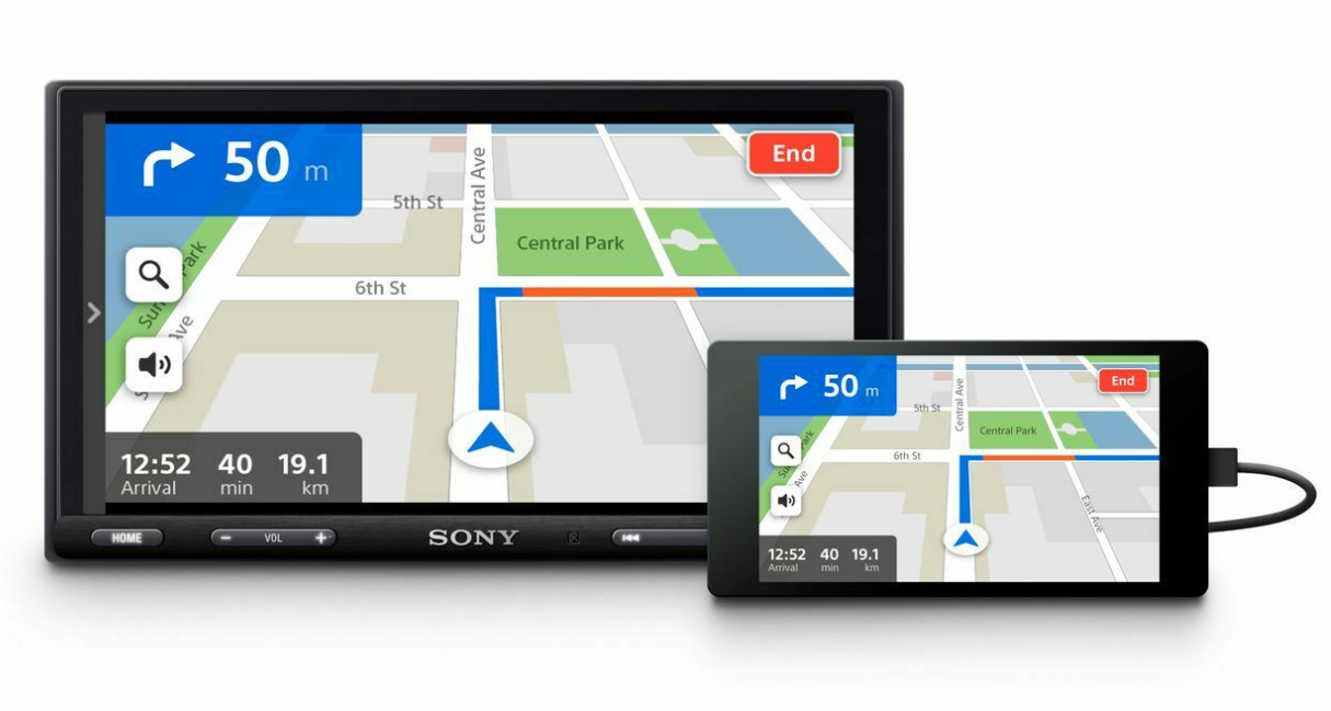 Sony XAV-AX5650D Radioodtwarzacz 2-DIN USB Android Auto Apple