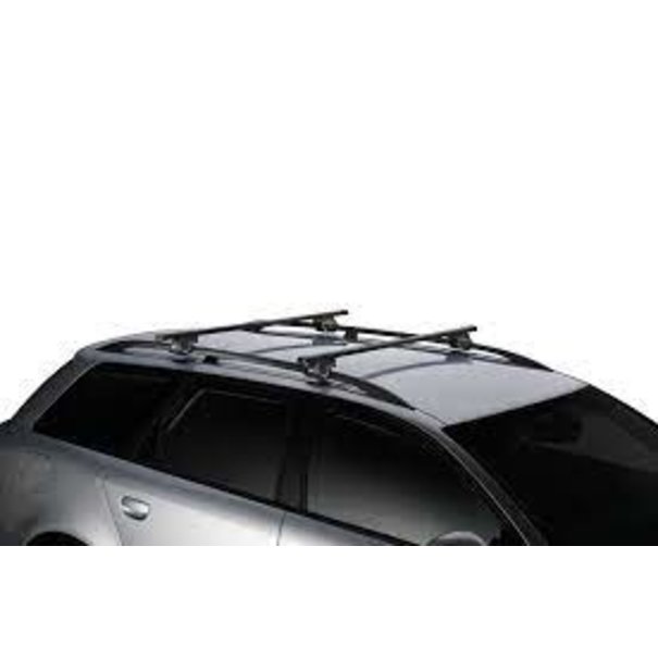 Thule Thule SmartRack - 118 cm SquareBar - Zwart - Compleet dakdragersysteem