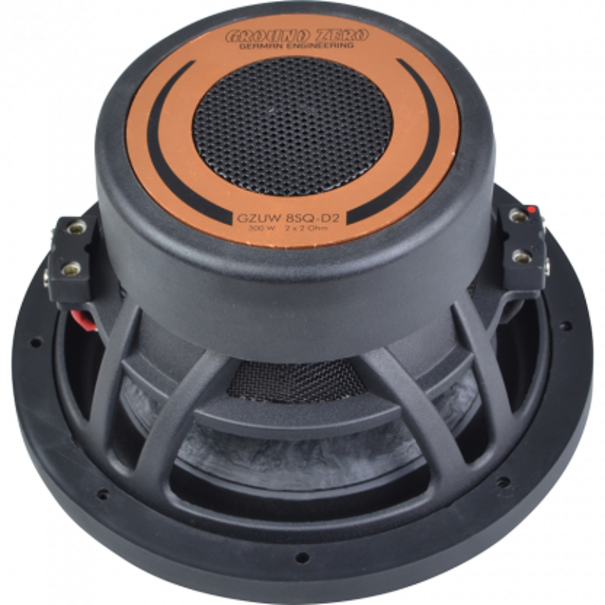 Ground Zero Ground Zero GZUW 8SQ-D2 - Subwoofer - 300 Watt