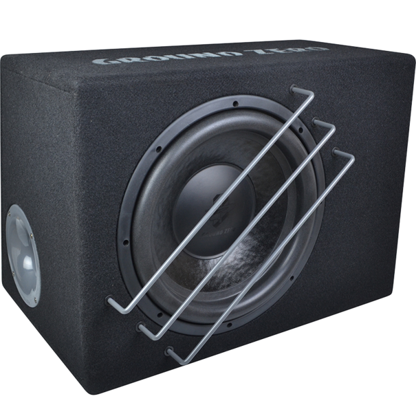 Ground Zero Ground Zero GZUB 12BR - Subwoofer in kist - 600 Watt