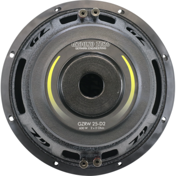 Ground Zero Ground Zero GZRW 25-D2 - Subwoofer - 600 Watt