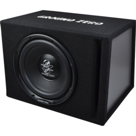 Ground Zero GZIB 25BR-ACT - Subwoofer in kist - 10" - 250 Watt RMS