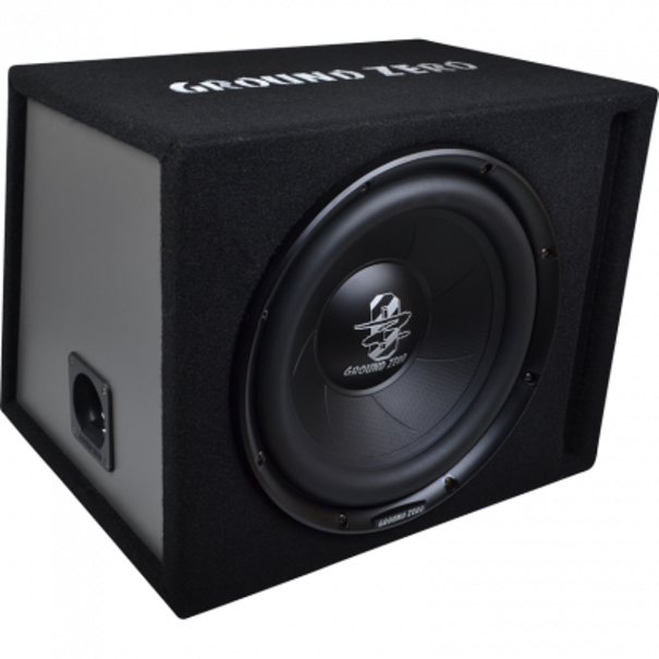 Ground Zero Ground Zero GZIB 30BR - Subwoofer in kist - 12" - 350 Watt RMS