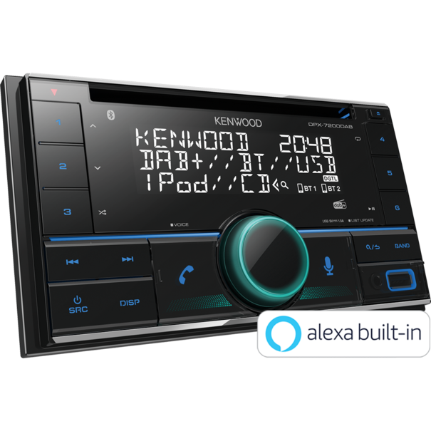 Kenwood Kenwood DPX-7200DAB - Autoradio - DAB+ - Bluetooth