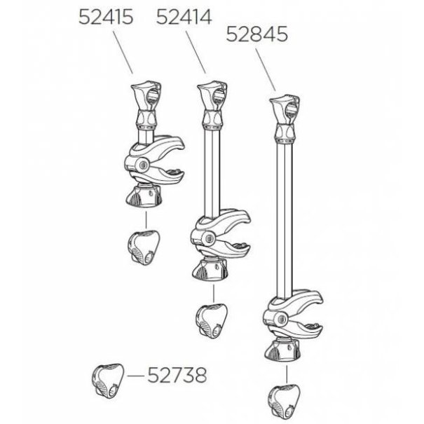 Thule Thule frameklem 933  / 934 - 3e fiets