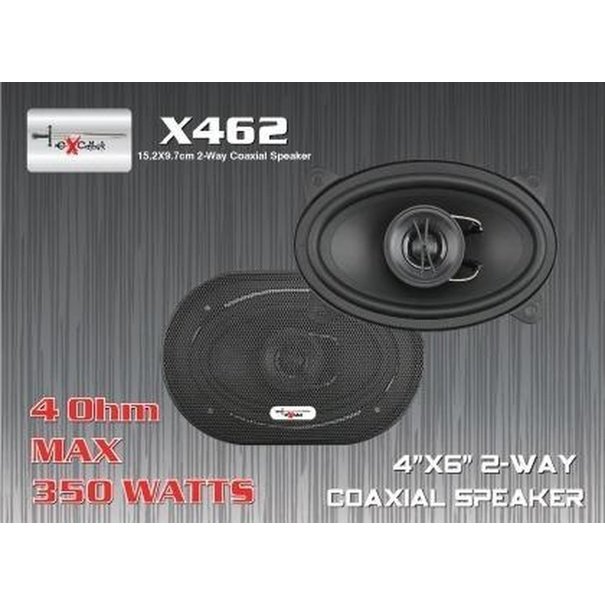 Excalibur CarAudio Excalibur X 462 - Speakerset - 6.5" - 100 Watt RMS