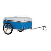 Fietskar XLC Carry BS-L03 - Zilver/Blauw - 30 kg Draagvermogen