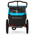 Burley Fietskar Burley D'Lite X Double - Aqua - Max. Laadvermogen 45kg - 2 Kinderen