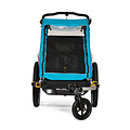 Burley Fietskar Burley D'Lite X Single - Blauw - Max. Laadvermogen 34kg - 1 Kind