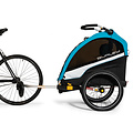 Burley Fietskar Burley D'Lite X Single - Blauw - Max. Laadvermogen 34kg - 1 Kind