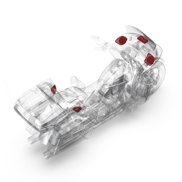 Rockford Rockford Fosgate HD14U-STAGE2 - Compleet Harley Davidson Audio pakket