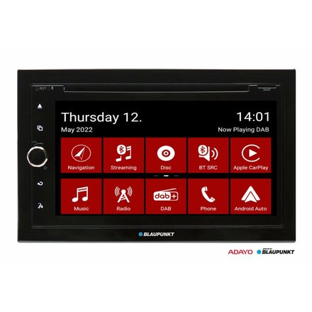 Blaupunkt Copenhagen 700 DAB - Truck/Camper navigatie - 2 DIN - Multimediasysteem