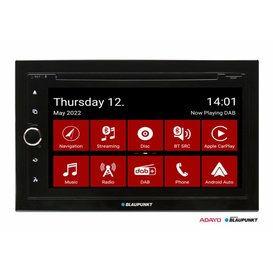 Blaupunkt Copenhagen 700 DAB - Multimediasysteem  - 2 DIN